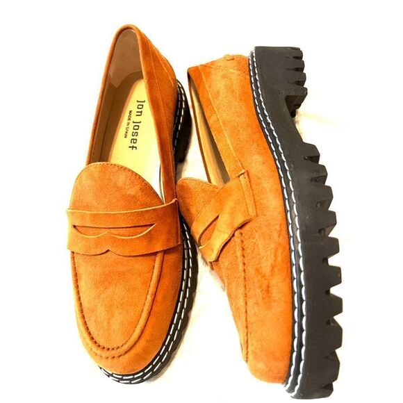 Women's Jon Josef Platform Penny Loafer NWT Size 7.5 - Picture 4 of 9